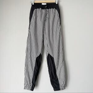 Urban Outfitters Houndstooth Black & White Track Pants